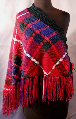 Scottish Tartan Fraser Custom Shawl